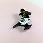 Huntr/X Kpop Demon Hunters Bird Brooch Acrylic, Huntrix, thumbnail 3 of 4