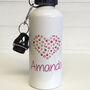 Personalised Heart Water Bottle, thumbnail 1 of 7