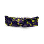 Late Bloom Floral Pattern Silky Satin Knot Headband, thumbnail 4 of 4