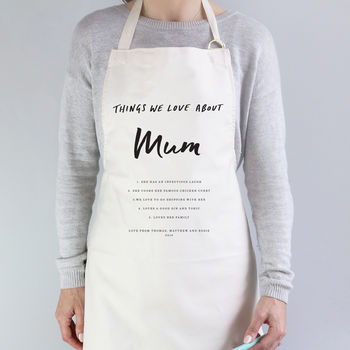 Things I Love About Mummy Apron, 2 of 2