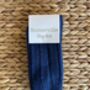 Recycled Wool / Cashmere Blend Socks In Navy Blue, thumbnail 1 of 4