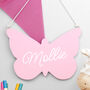 Personalised Butterfly Hanging Sign, thumbnail 1 of 7