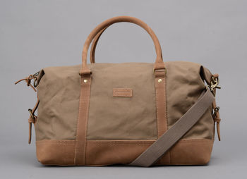 somerset holdall leather by forbes & lewis