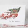 Pack Of 10 Christmas Tree Car Cards, thumbnail 3 of 3