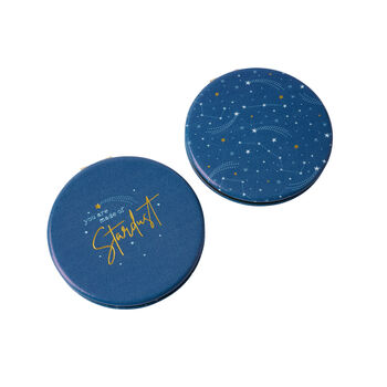 'You Are Made Of Stardust' Compact Mirror, 5 of 6