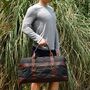 Large Canvas Holdall Duffel, thumbnail 5 of 10