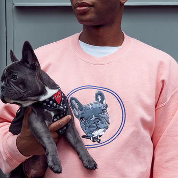 Personalised Pet Embroidered Sweatshirt, 2 of 6