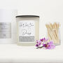 Personalised Get Well Soon Scented Soy Wax Candle, thumbnail 2 of 12