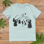 Adventure Bear Men's Organic T Shirt, thumbnail 2 of 7