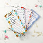 Personalised Patterned To Do Planner Notepad, thumbnail 1 of 11