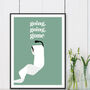 Going, Going, Gone Bathroom Print, thumbnail 2 of 3