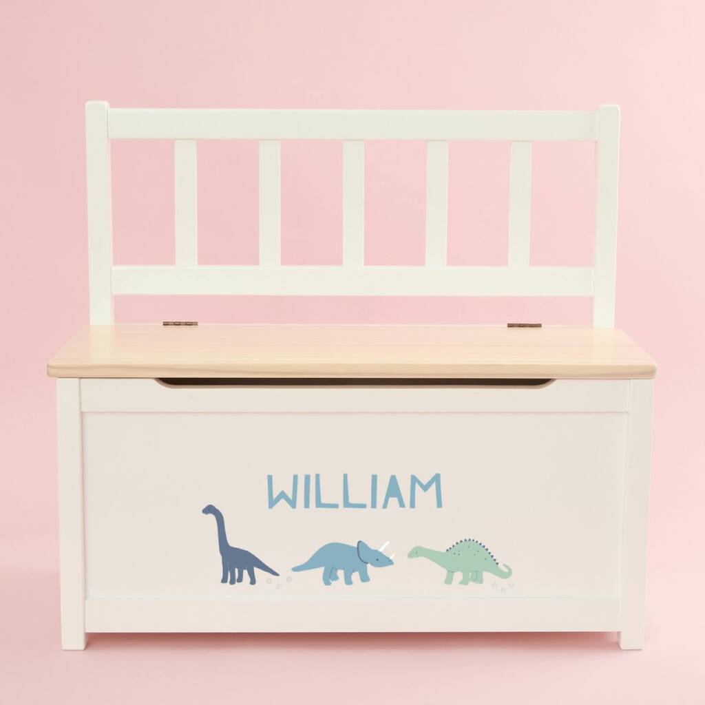 Personalised Dino Design Toy Bench