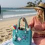 ‘Must Have’ Summer Beach Bag, Personalised Name Initial Included, thumbnail 6 of 12