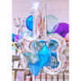 Blue Birthday Surprise Helium Inflated Balloons, thumbnail 3 of 3