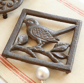Traditional Cast Iron Trivet Gift, 3 of 7