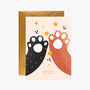 Congratulations Card Top Dog High Five Greeting Card, thumbnail 2 of 2