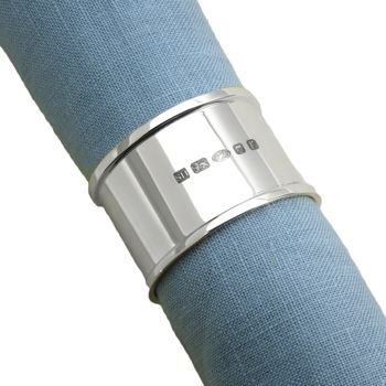 Personalised Sterling Silver Napkin Ring, 6 of 8