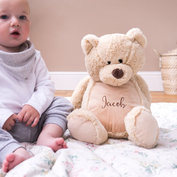 Personalised Teddy Bear Childrens Soft Toy, 4 of 6