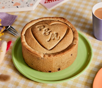 Personalised Valentines Cookie Pie For Two, 2 of 10