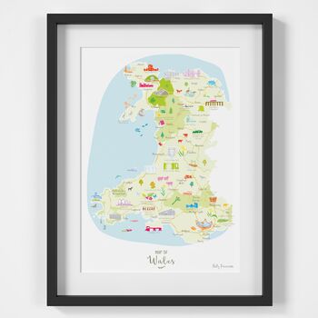 Map Of Wales, 2 of 7