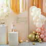 Peach And Gold Balloon Arch Kit, thumbnail 3 of 3