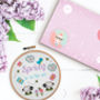 'Spring Is In The Air' Cross Stitch Kit, thumbnail 1 of 1