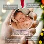 Baby's First Christmas Photo Ornament 2025, thumbnail 3 of 11