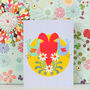 Love Birds Mini Greeting Card, thumbnail 4 of 6