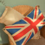 Vintage Red Ensign Flag Cushion, thumbnail 4 of 4