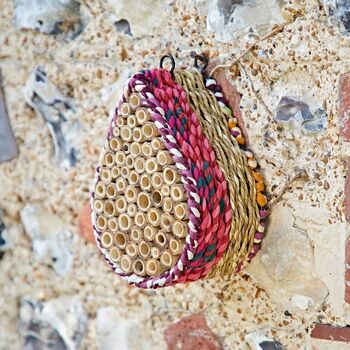 Teardrop Recycled Cotton Insect And Bee House, 3 of 3