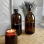 Sustainable Amber Glass Bottles With Pump Or Cap, thumbnail 2 of 4