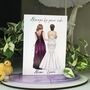To My Best Friend On Her Wedding Day Card, thumbnail 1 of 9