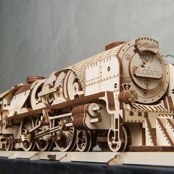 Build Your Own Moving Model Steam Locomotive By U Gears, 3 of 12