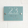 Personalised Laser Cut Acrylic Street House Door Sign, thumbnail 5 of 9