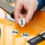 Personalised 'You Rock' Guitar Plectrum / Pick Keyring, thumbnail 6 of 12
