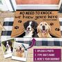 Personalised Dog Doormat Upload Your Photo, thumbnail 2 of 3