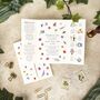 Colourful Flowers Gatefold Wedding Invitation, thumbnail 8 of 10