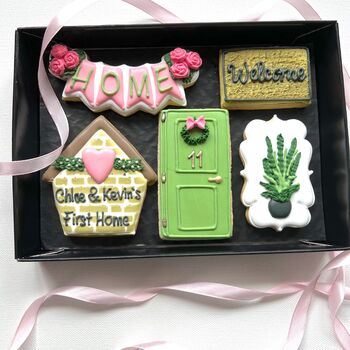 Personalised New Home Biscuit Gift, 3 of 7