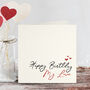Happy Birthday My Love Partner Card, thumbnail 1 of 3