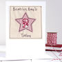 Personalised Star Age Birthday Card For Her, thumbnail 1 of 12
