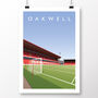 Barnsley Oakwell East Stand Poster, thumbnail 2 of 8