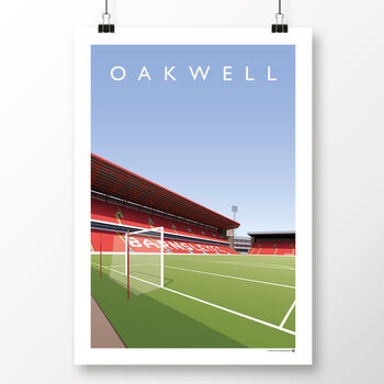 Barnsley Oakwell East Stand Poster, 2 of 8