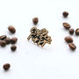Coffee First Enamel Pin Badge, thumbnail 2 of 4