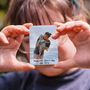 First Father's Day Personalised Ceramic Photo Magnet, thumbnail 1 of 2