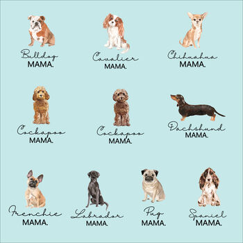 Dachshund/Sausage Dog Mama T Shirt, 2 of 2