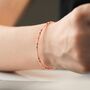 Natural Pink Coral Bracelet, thumbnail 1 of 7