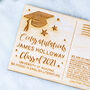Personalised Graduation Wooden Post Card, thumbnail 4 of 5