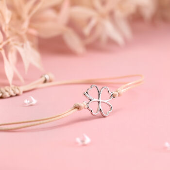 You've Got This Four Leaf Clover Bracelet, 4 of 7