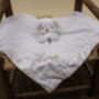 Embroidered Pink Bear Baby Comforter, thumbnail 2 of 6