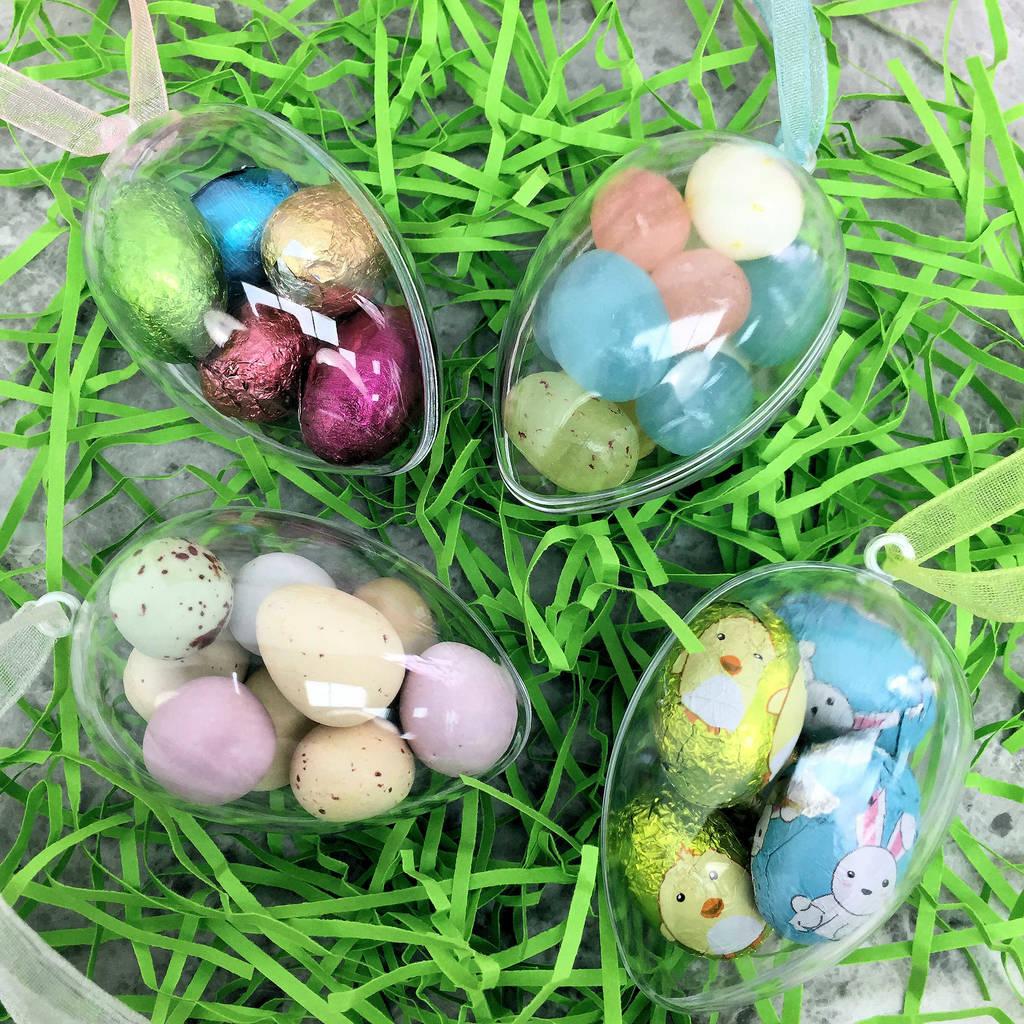 Personalised Easter Egg Box Chocolate Egg Decorations By Cocoapod